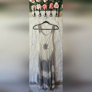 Vintage Crochet Moonstruck Midi Dress